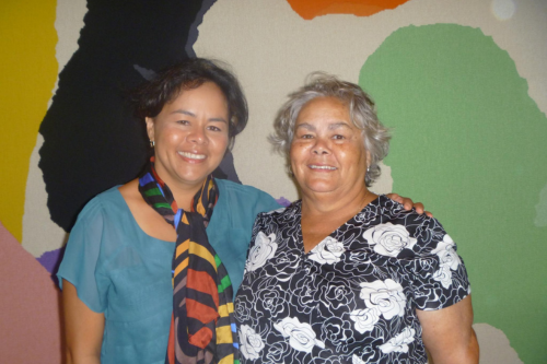 Dr Marilyn Clarke with her mother Grace